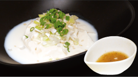 濃厚おぼろ豆腐ねぎ塩たれ